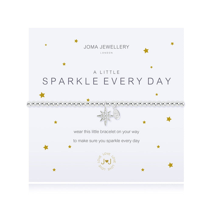 A LITTLE SPARKLE EVERY DAY BRACELET - Bumbletree Ltd