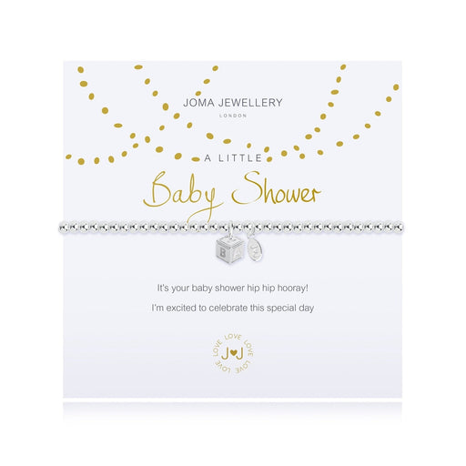 A LITTLE BABY SHOWER BRACELET - Bumbletree Ltd