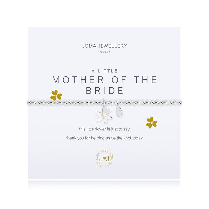 A LITTLE MOTHER OF THE BRIDE BRACELET - Bumbletree Ltd