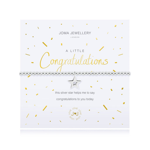 A LITTLE CONGRATULATIONS BRACELET - Bumbletree Ltd