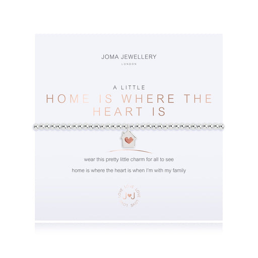 A LITTLE HOME IS WHERE THE HEART IS BRACELET - Bumbletree Ltd