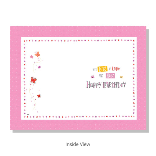 Wonderful Granddaughter Birthday Card - Bumbletree Ltd