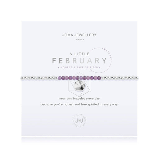 A LITTLE BIRTHSTONE FEBRUARY AMETHYST - Bumbletree Ltd
