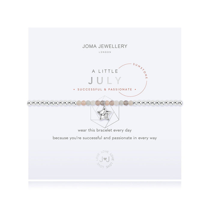 A LITTLE BIRTHSTONE JULY SUNSTONE - Bumbletree Ltd