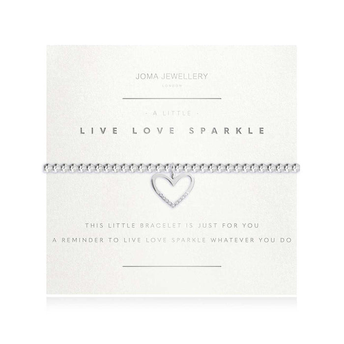 A LITTLE LIVE LOVE SPARKLE FACETED BRACELET - Bumbletree Ltd