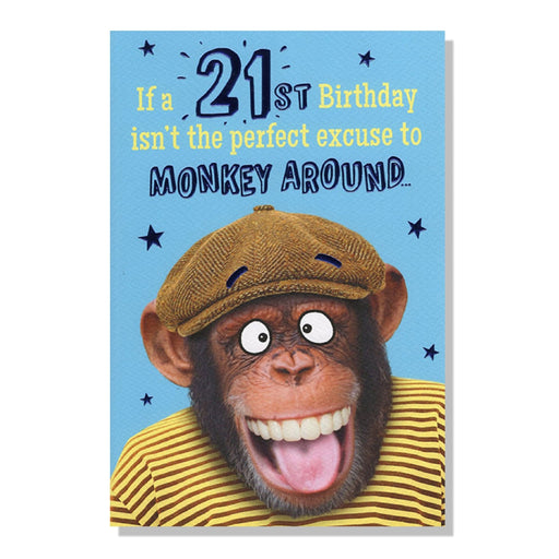 21st Birthday Card - Bumbletree Ltd