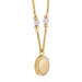 WELLNESS GEMS ROSE QUARTZ NECKLACE - Bumbletree Ltd