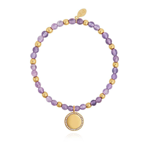 WELLNESS GEMS AMETHYST BRACELET - Bumbletree Ltd