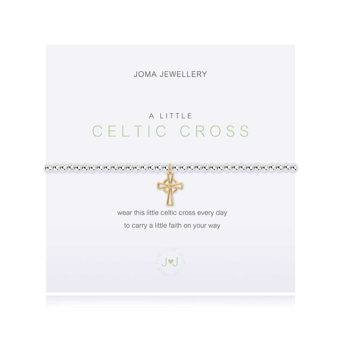 A LITTLE CELTIC CROSS BRACELET - Bumbletree Ltd