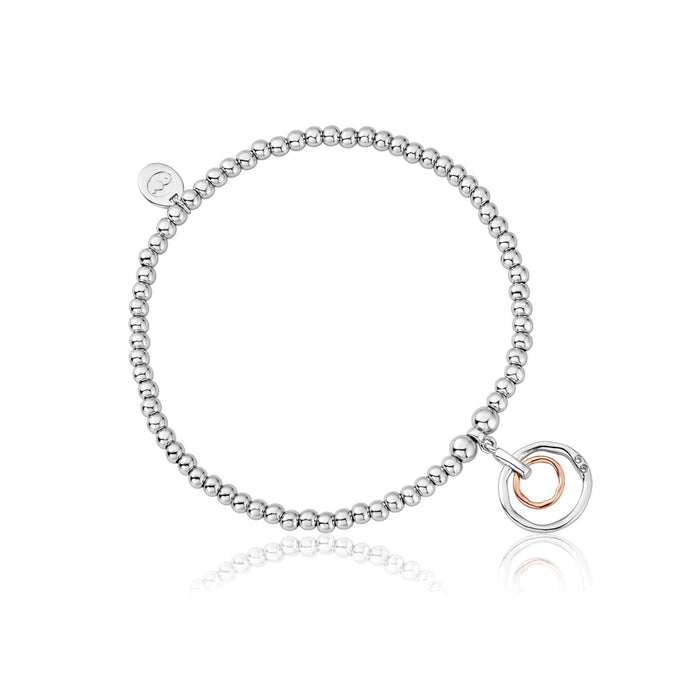 Ripples Double Hoop Affinity Bead Bracelet - Jewellery - Clogau - Bumbletree