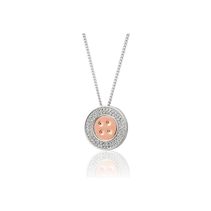 Clogau Signature Button Pendant - Jewellery - Clogau - Bumbletree