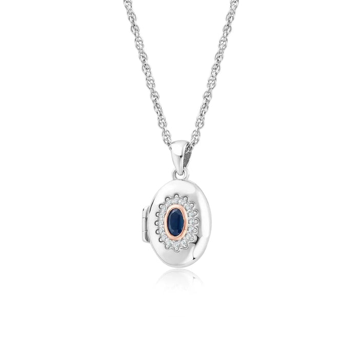 Clogau Princess Diana Sapphire Locket - Jewellery - Clogau - Bumbletree