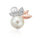 Lily of the Valley Pearl Stud Earrings - Bumbletree Ltd