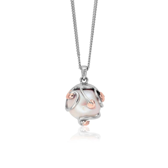 Tree Of Life Caged Pearl Pendant - Jewellery - Clogau - Bumbletree