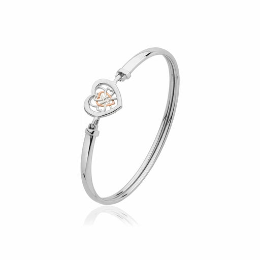 Welsh Royalty Heart Bangle - Jewellery - Clogau - Bumbletree