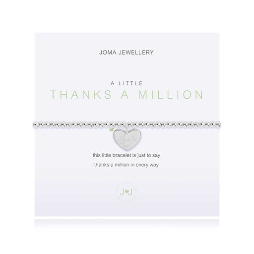 A LITTLE THANKS A MILLION BRACELET IRISH - Bumbletree Ltd