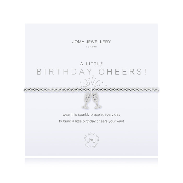 A LITTLE BIRTHDAY CHEERS BRACELET - Bumbletree Ltd