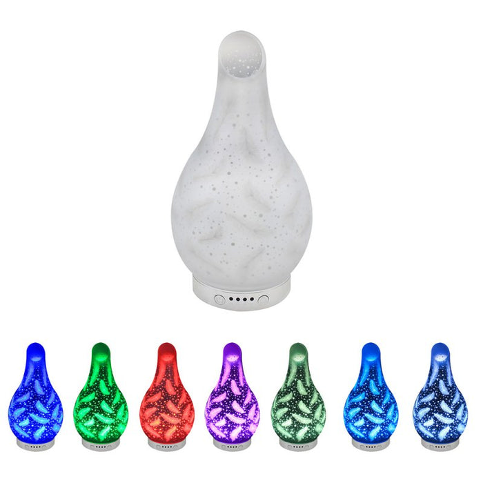 Feather LED Colour Changing Aroma Diffuser - Home Fragrance - Bumbletree - Bumbletree