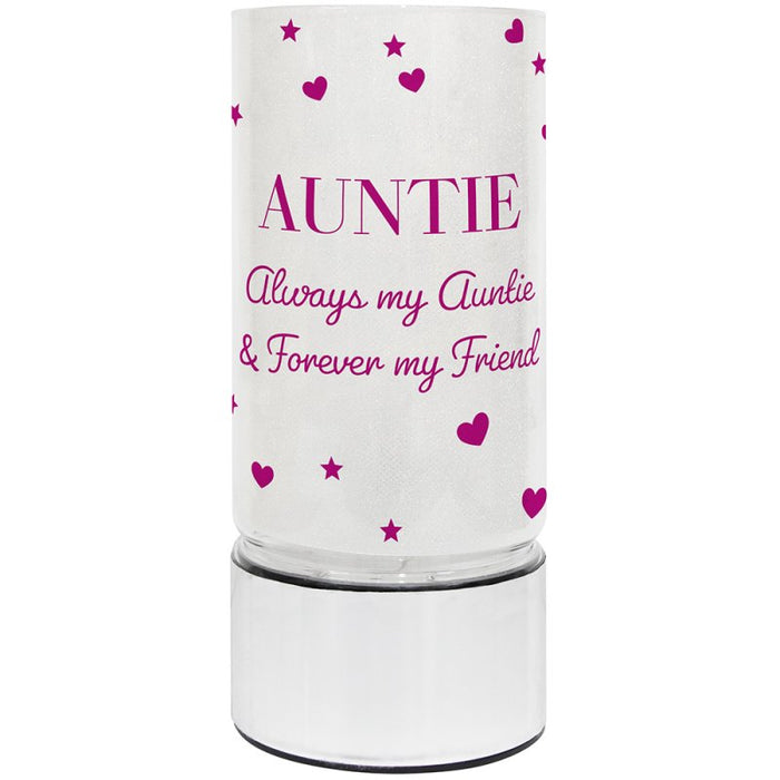 Auntie Sentiment LED Tube Lamp - Homeware - Bumbletree - Bumbletree
