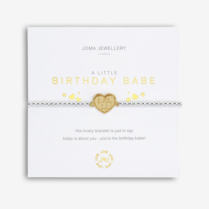 A Little 'Birthday Babe' Bracelet - Bumbletree Ltd