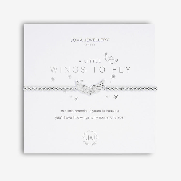 A Little 'Wings To Fly' Bracelet - Bumbletree Ltd