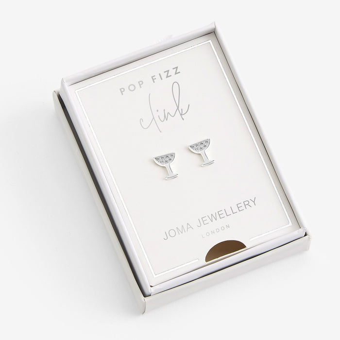 Treasure The Little Things 'Pop Fizz Clink' Earring Box - Bumbletree Ltd