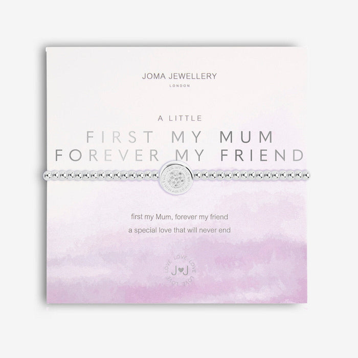 A Little 'First My Mum Forever My Friend' Bracelet - Bumbletree Ltd