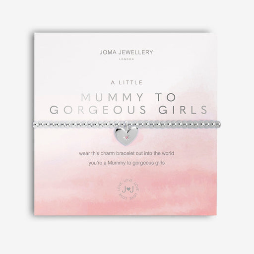A Little 'Mummy To Gorgeous Girls' Bracelet - Bumbletree Ltd