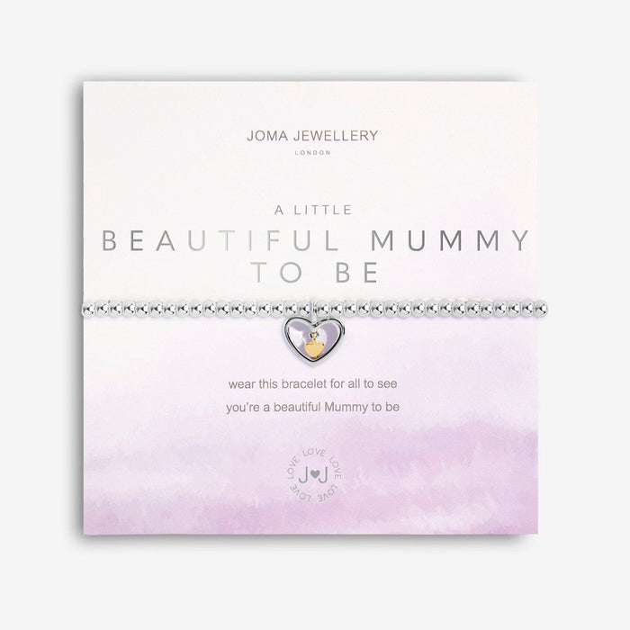 A Little 'Beautiful Mummy To Be' Bracelet - Bumbletree Ltd