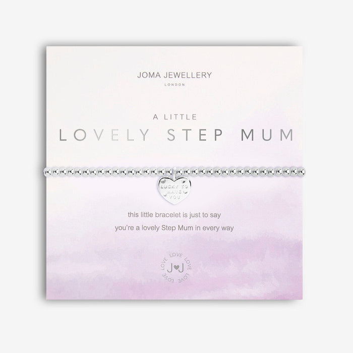 A Little 'Lovely Step Mum' Bracelet - Bumbletree Ltd