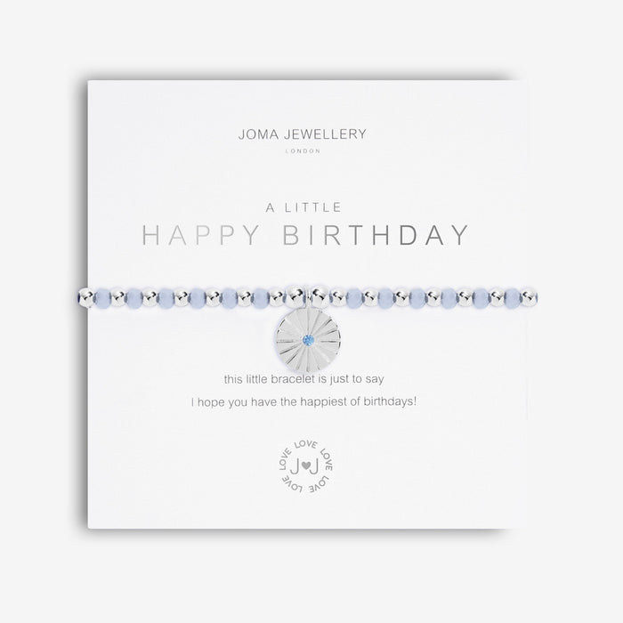 Colour Pop A Little 'Happy Birthday' Bracelet - Bumbletree Ltd