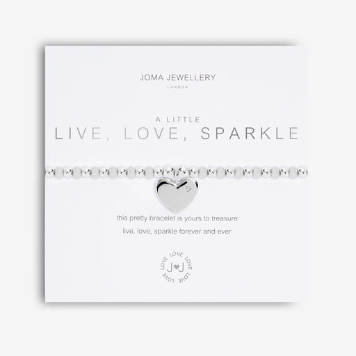 Colour Pop A Little 'Live Love Sparkle' Bracelet - Bumbletree Ltd