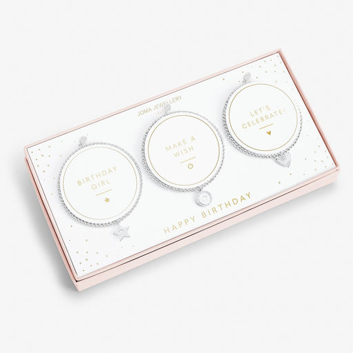 Joma Jewellery Celebration Set 'Happy Birthday' - Jewellery - Joma Jewellery - Bumbletree