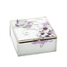 GLASS & WIRE TRINKET BOX - PURPLE BUTTERFLY - Bumbletree Ltd