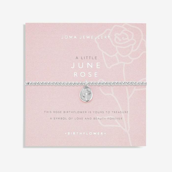 Joma Jewellery Birthflower A Little June Bracelet - Plush - Joma Jewellery - Bumbletree