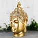 GOLD THAI BUDDHA HEAD FIGURINE - Bumbletree Ltd