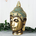 VERDIGRIS BRONZE FINISH BUDDHA HEAD FIGURINE 24.5CM - Bumbletree Ltd