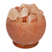 HIMALAYAN ROCK SALT FIRE EFFECT BASKET LAMP - Bumbletree Ltd