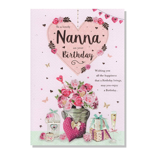 Lovely Nanna Birthday Card - Bumbletree Ltd