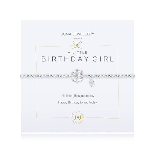 A LITTLE BIRTHDAY GIRL BRACELET - Bumbletree Ltd