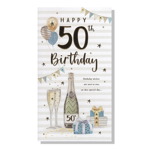 50th Birthday Card - Bumbletree Ltd