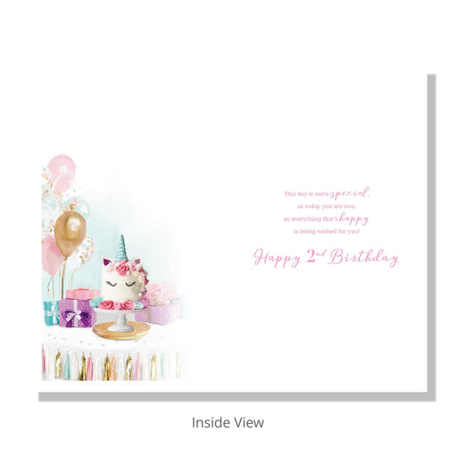 2nd Birthday Card - Bumbletree Ltd