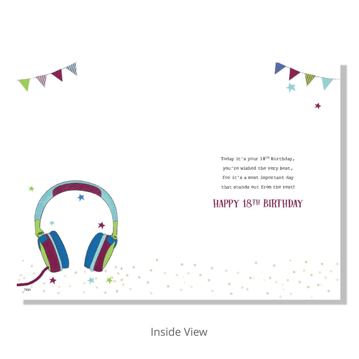 18th Birthday Card - Bumbletree Ltd