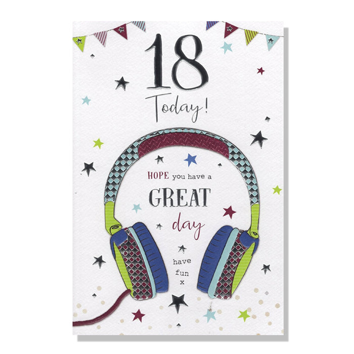 18th Birthday Card - Bumbletree Ltd