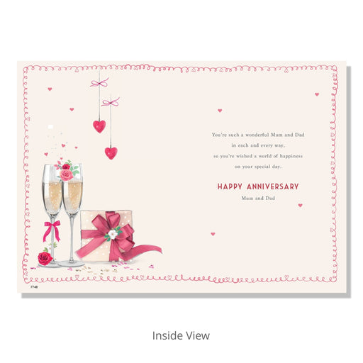 Mum & Dad Anniversary Card - Bumbletree Ltd