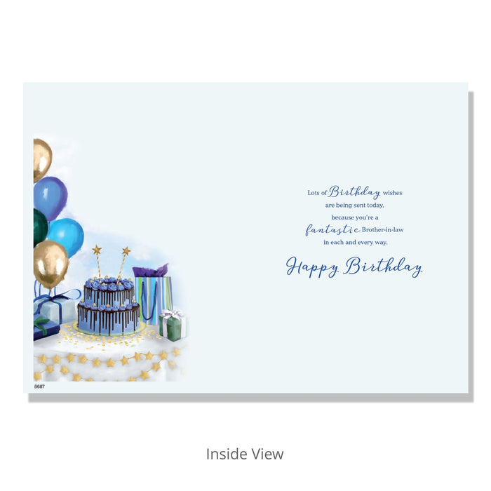 Special Brother-in-Law Birthday Card - Bumbletree Ltd