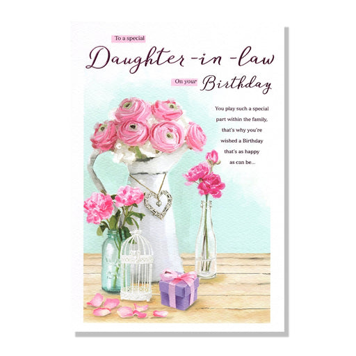 Daughter-in-Law Birthday Card - Bumbletree Ltd