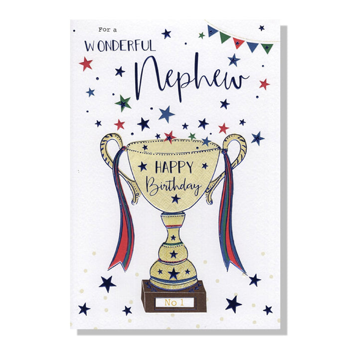 Wonderful Nephew Birthday Card - Bumbletree Ltd