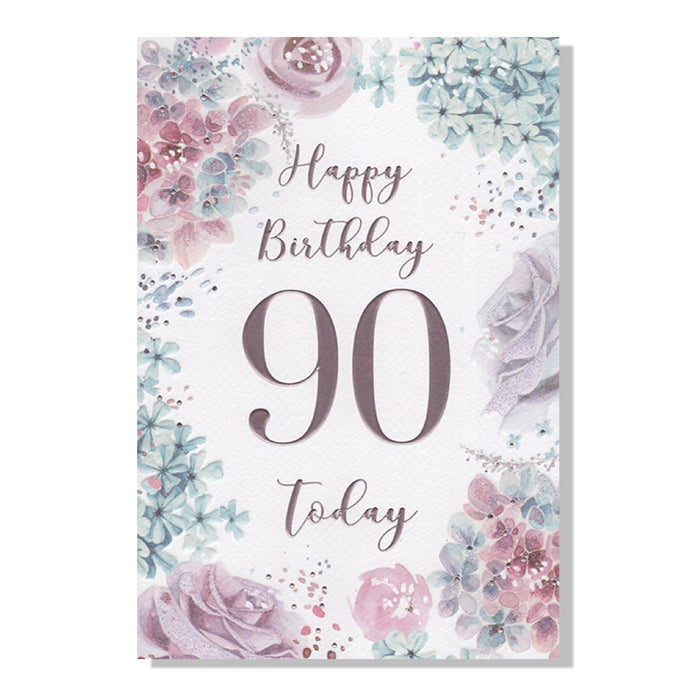 90th Birthday Card - Bumbletree Ltd