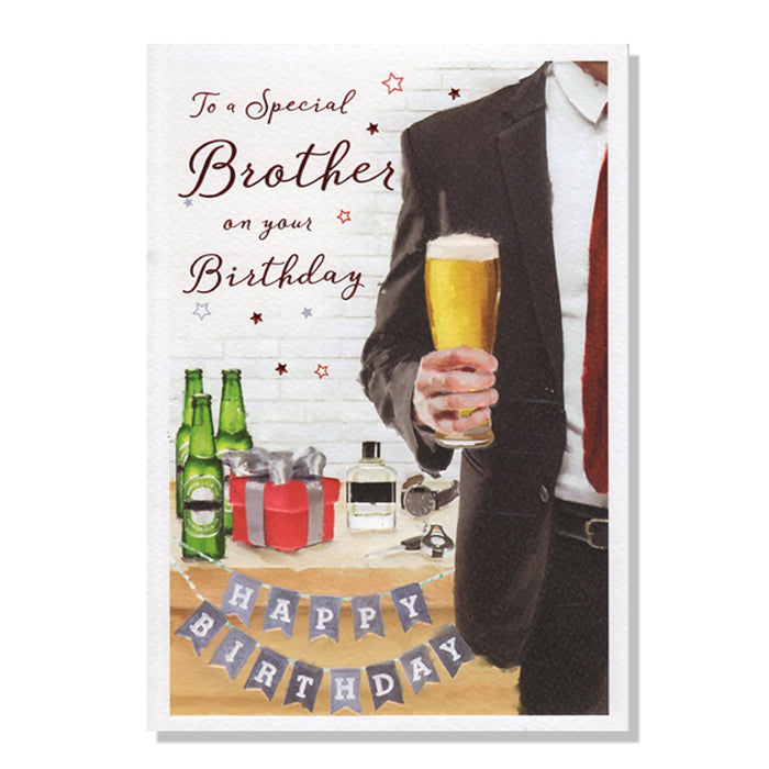 Special Brother Birthday Card - Bumbletree Ltd